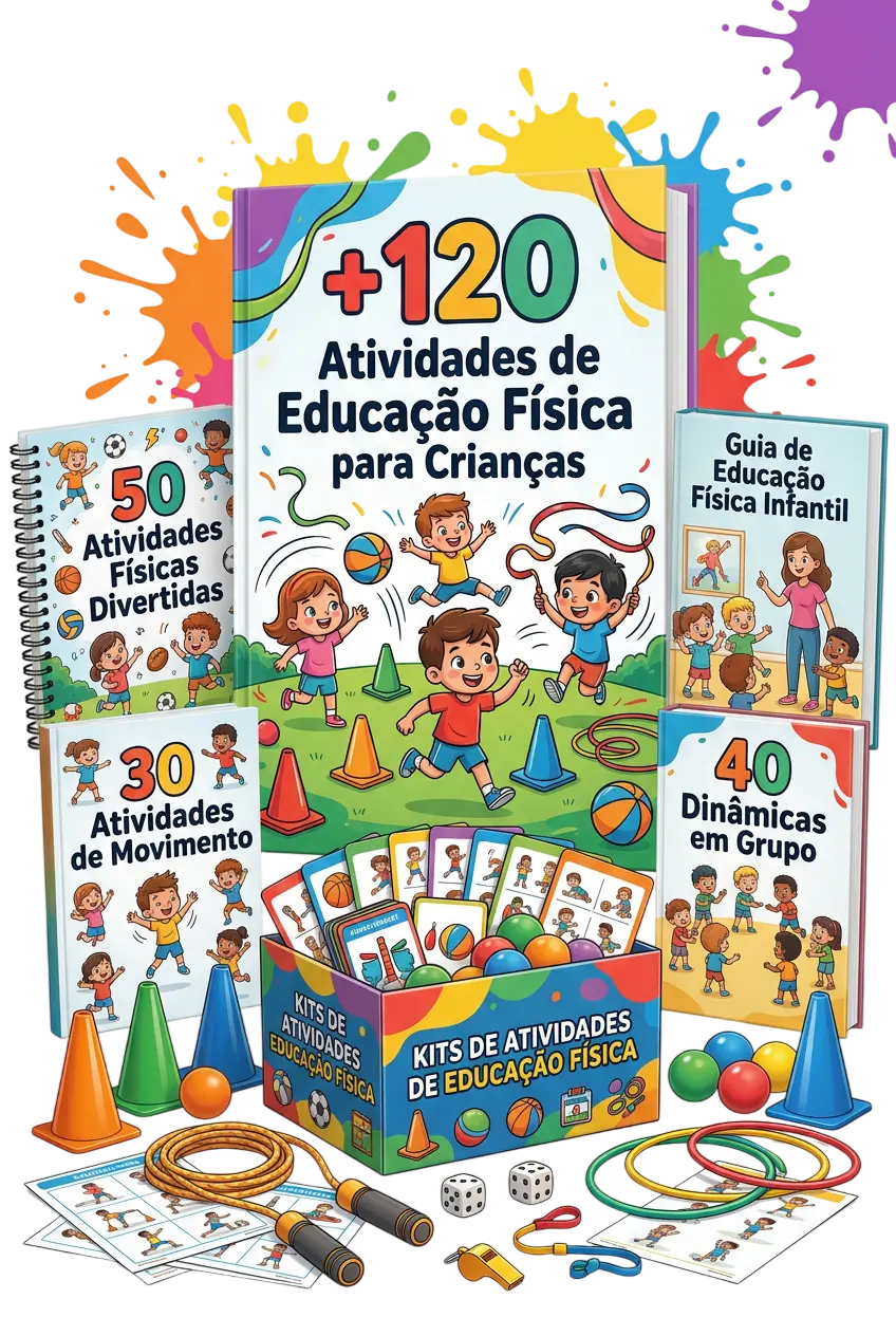Kit completo de atividades de Educação Física Infantil